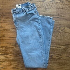 Abercrombie & Fitch the 90s slim straight ultra high rise